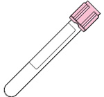 367842 TUBE VACUTAINER DRAW 2ML PINK HEMOGARD CLOSURE ( CS 1000 )