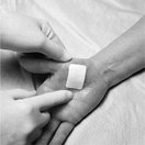 3590 DRESSING TEGADERM W/ PAD 3 1/2X8IN TRANSPARENT DRESSING ( CS 100 )