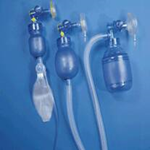 5503EU RESUSCITATOR INFANT 1LITER BAG BABYSAFE 60CM H2O APL VALVE ( CS 20 )