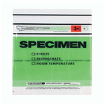 MGTZ69GRN BAG SPECIMEN 3-WALL 6X9IN 2MIL BIOHAZARD GREEN W/TEARZONE ( CS 1000 )