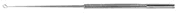 N04001 CURETTE EAR BUCK 6IN SLIGHTLY ANGLED TIP ( EA 1 )