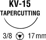 VP914X SUTURE SURGIPRO II 5-0 KV-15 BLUE MONOFILAMENT 30IN ( BX 36 )