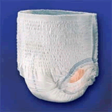 2118 UNDERWEAR DISPOSABLE PULLUP XXLARGE 62-80IN OVERNITE ( CS 48 )