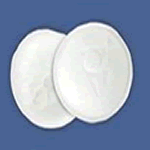NURSEPAD1 PAD NURSING DISPOSABLE W/ ADHESIVE TAB CURAD ( CS 288 )