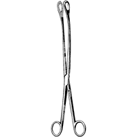 925012 FORCEPS KELLEY PLACENTA 12IN CURVED SERRATED NONSTERILE ( EA 1 )