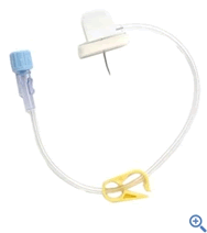 21271824 NEEDLE HUBER 20GX1 1/4IN W/O Y-SITE GRIPPER STERILE ( BX 12 )