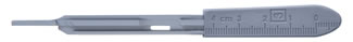 90000 HANDLE #3 SAFETY SCALPEL STAINLESS STEEL TEFLON COATED ( EA 1 )